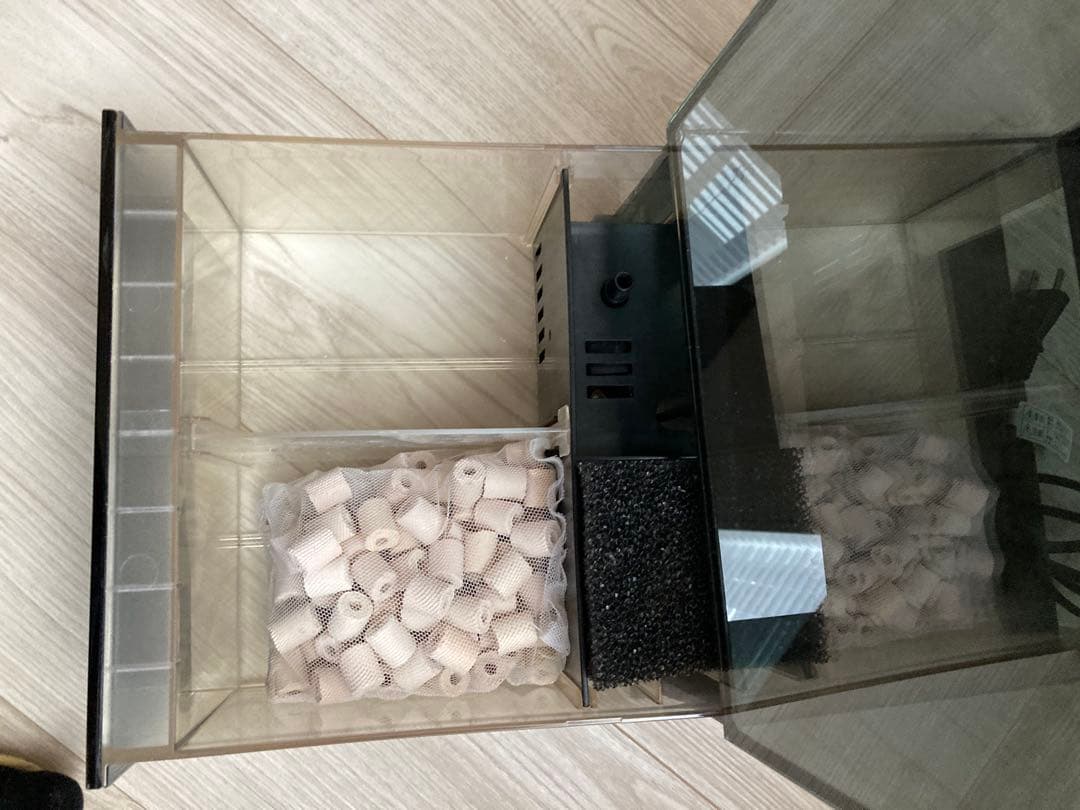 GEX アクアリスタ　グラステリア　オーバーフロー水槽