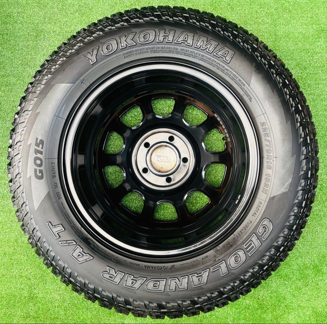 デイトナSS 225/70R16 ヨーコハマ ジオランダーデリカ エクストレイ