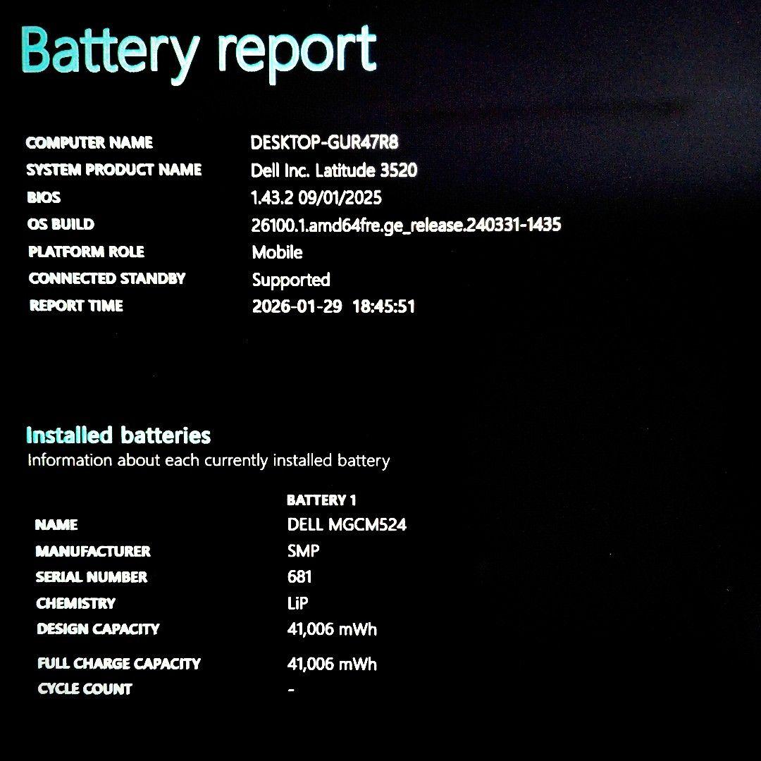 爆速SSD搭載！DELL Latitude3520 i5第11世代 8GB