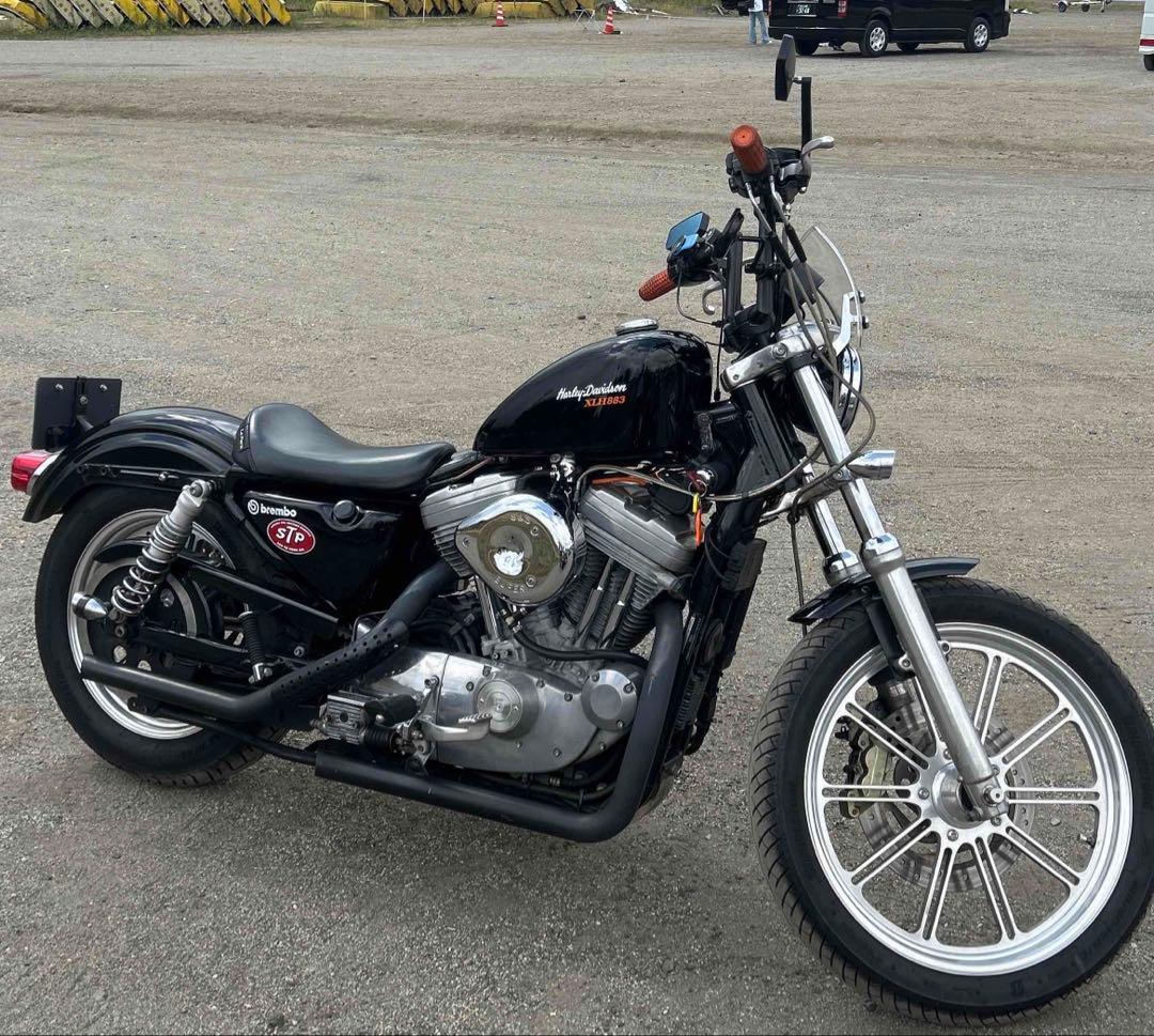 スポーツスター2003　ドラッグパイプ　スマイシーサイレンサー付き