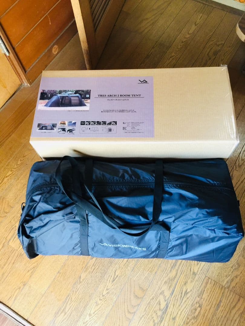 【廃盤入手困難】ビジョンピークス テント 2ルームテント トレスアーチ