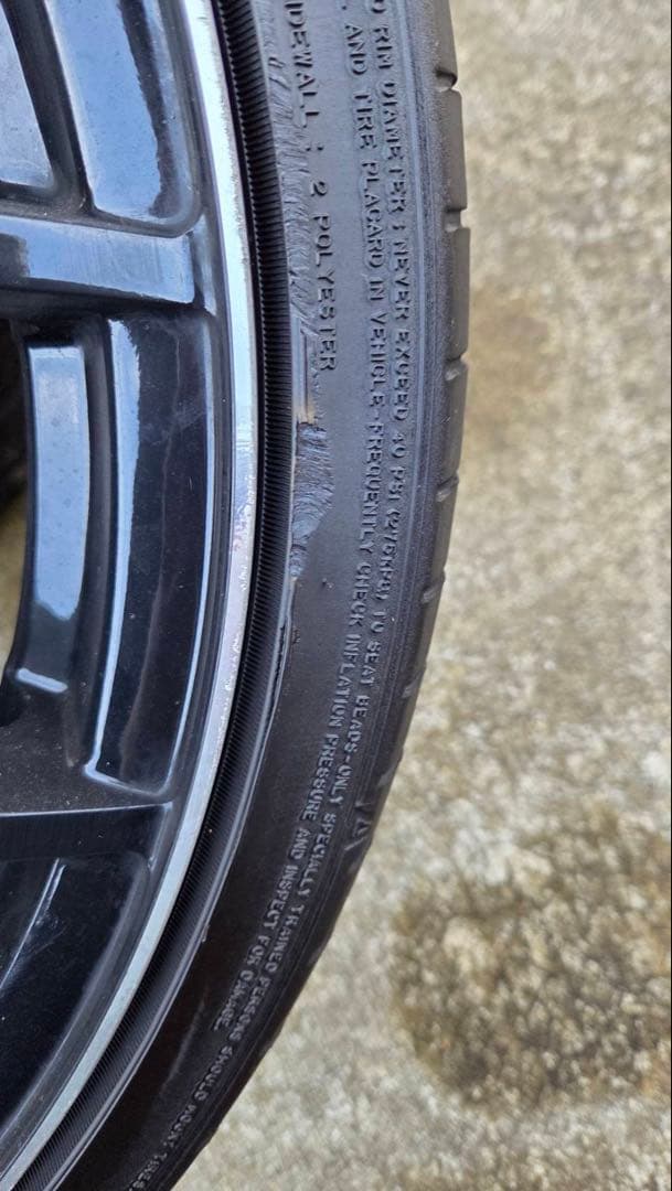 ピーターVOLTECHYPERMZ 19インチ タイヤホイールセット訳あり