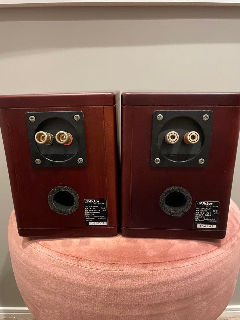 動作良好　Victor ウッドコーンスピーカー SP-EXAK1（左右ペア）
