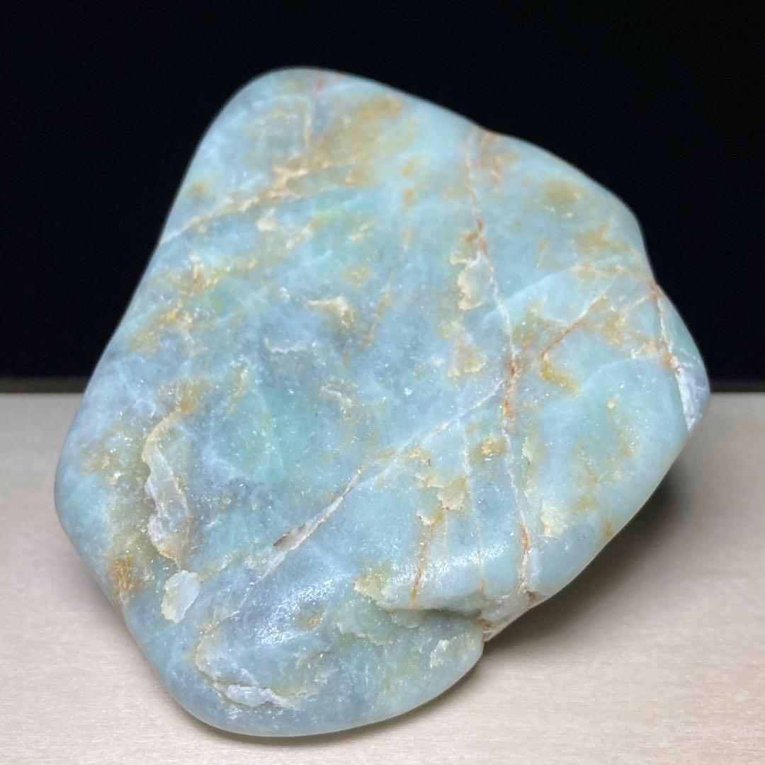 糸魚川翡翠　海中翡翠（大）黒×翠　海石　翡翠輝石　原石　600ｇ
