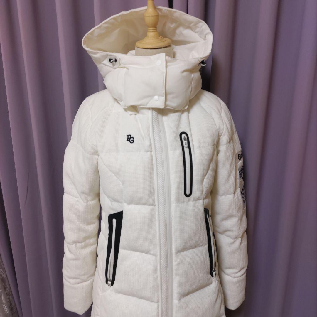 美品　PEARLY GATES レディースダウンコート　0サイズ　ベストおまけ