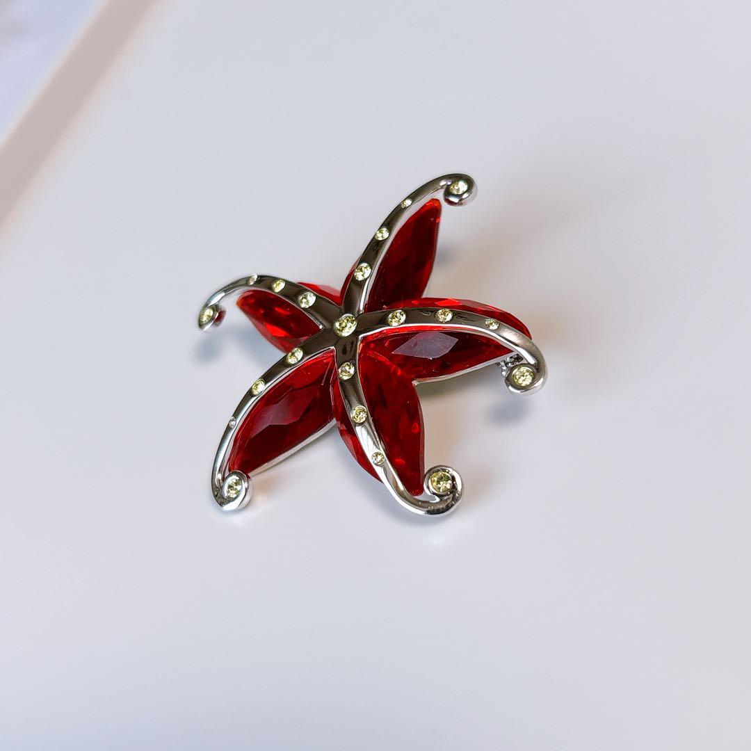 美品❣　スワロフスキー　ブローチ　5点セット