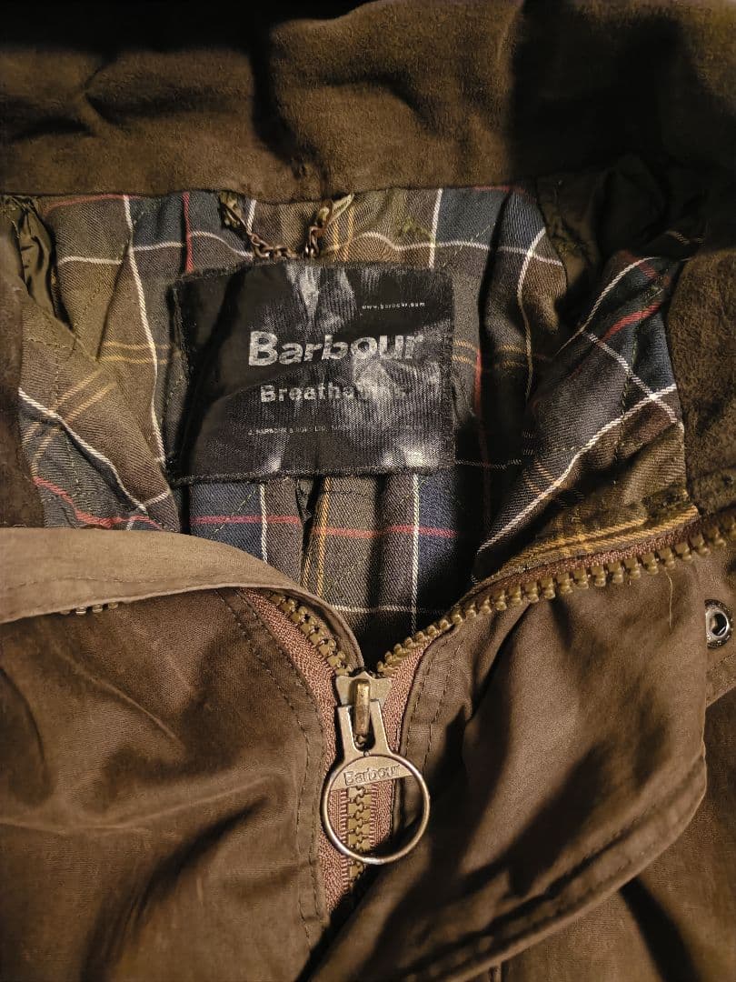 ビンテージ Barbour 中綿コート