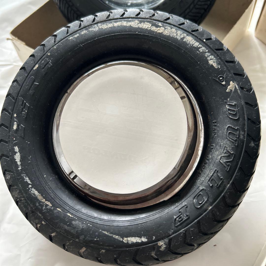 レトロ　新品　ダンロップ灰皿４個