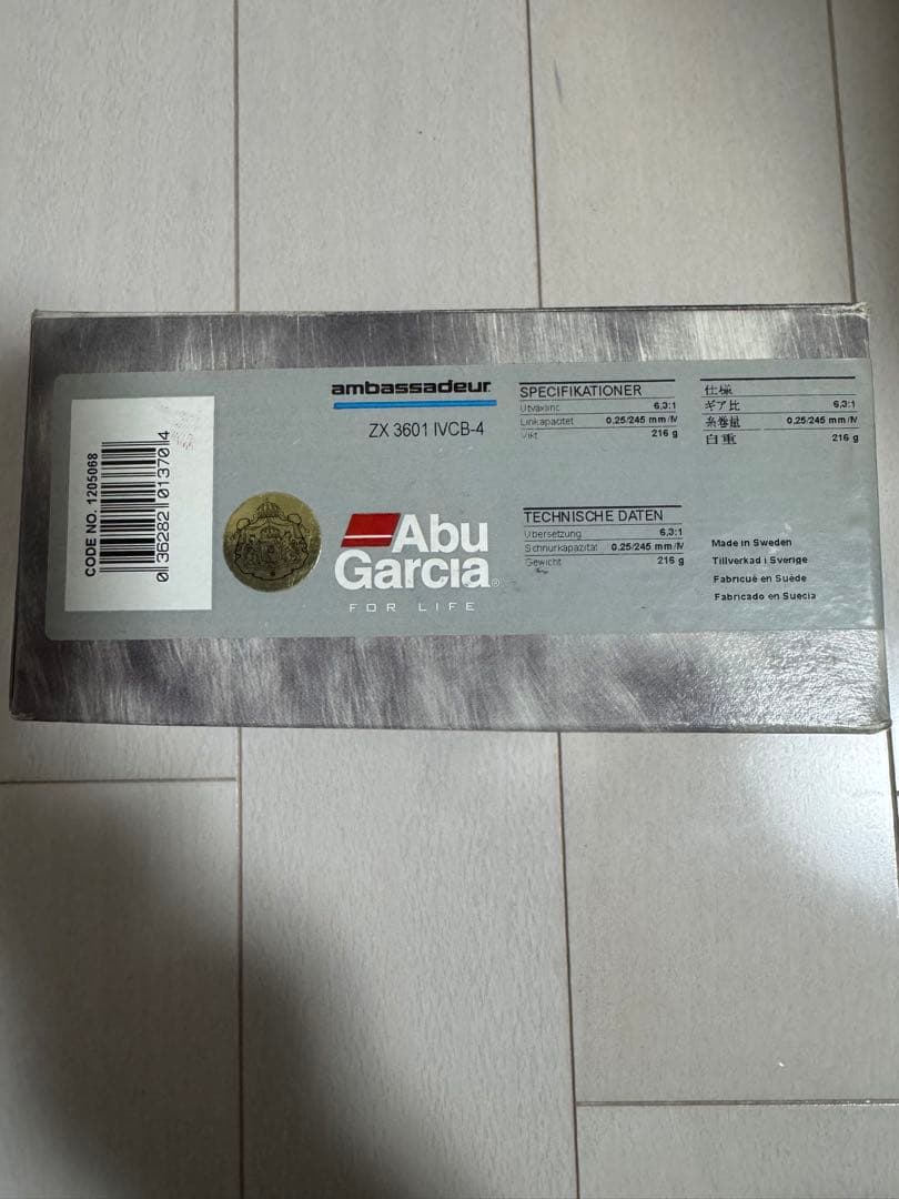 リール AbuGarciaambassadeurMorramZX3601 IVCB-4