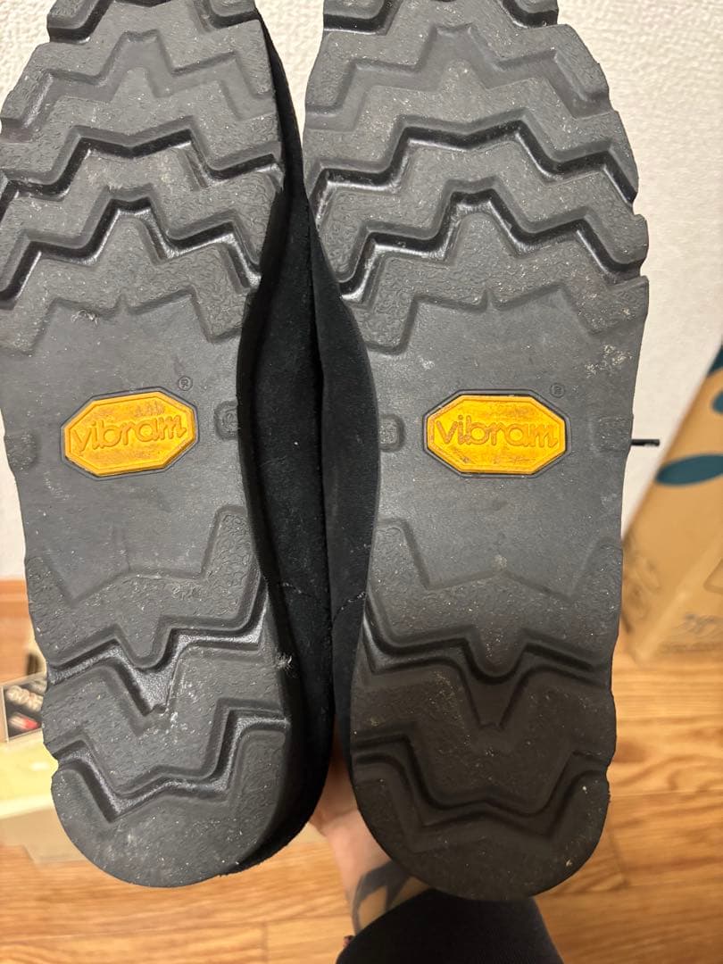 Clarks ワラビー　ブラック スエード GORE-TEX