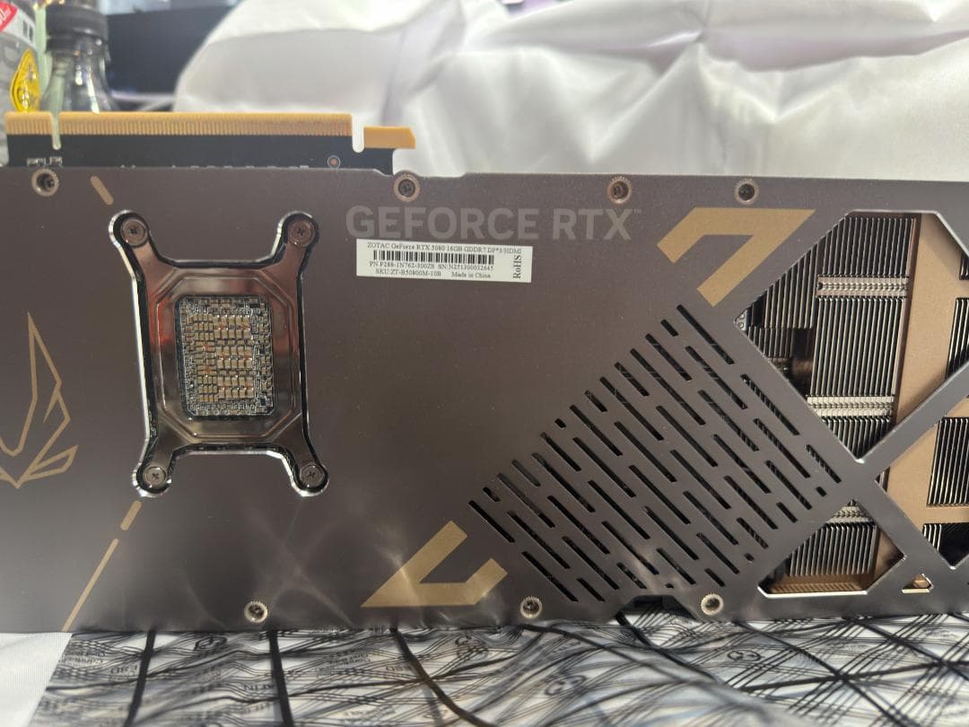 と*つ様 ZOTAC GeForce RTX 5080 16GB バルク フィン