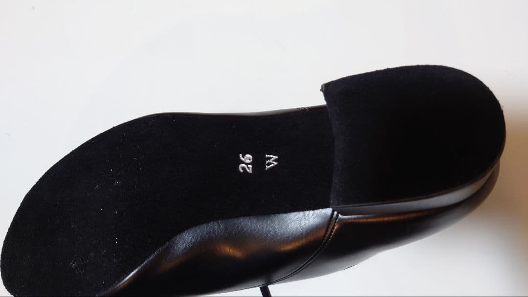 TAKA DANCE ブラック 男性用シューズ 収納バッグ付き　26cm