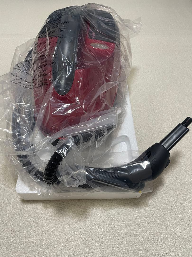 24時間以内発送　Moongiantgo スチームクリーナー 赤