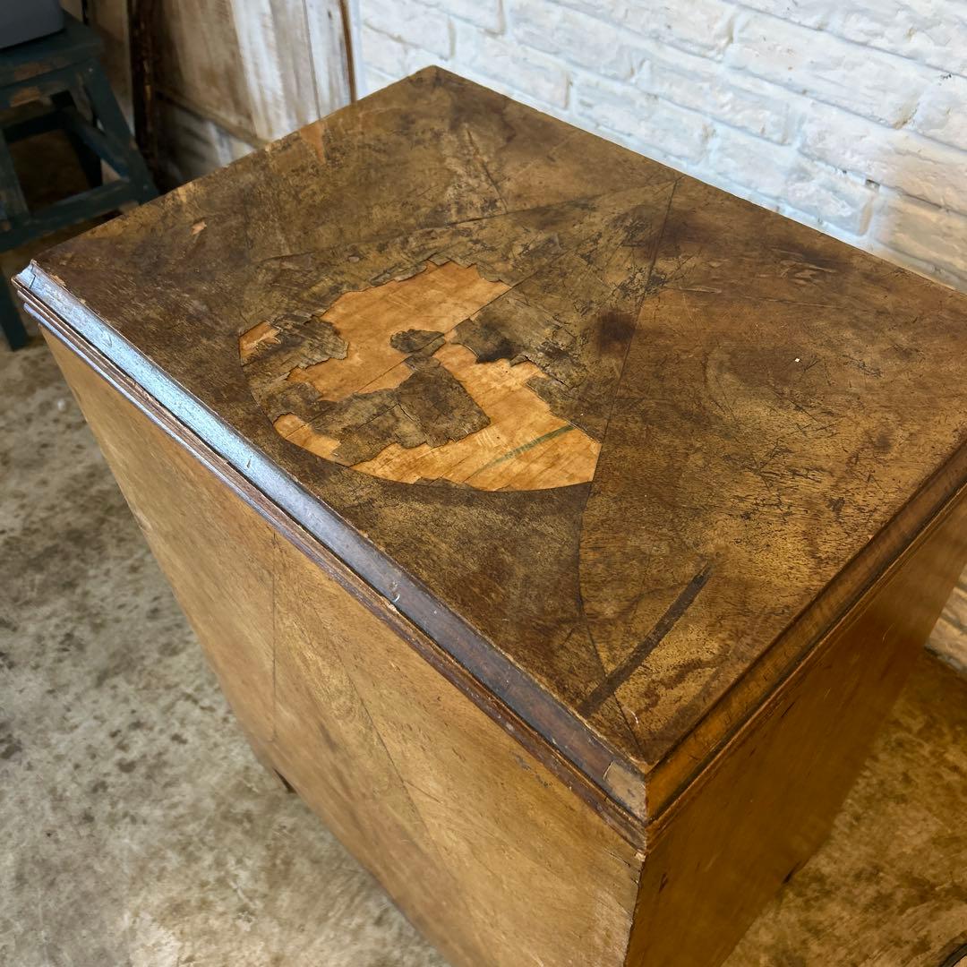 クラシック足踏みミシン 木製収納付き　折りたたみ式