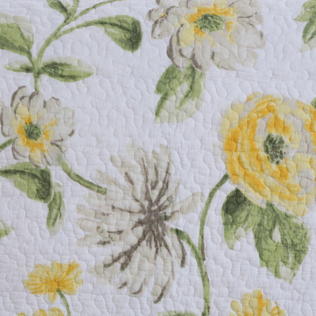 キルトベッドカバー3点セット綿マルチカバー キルティング 816