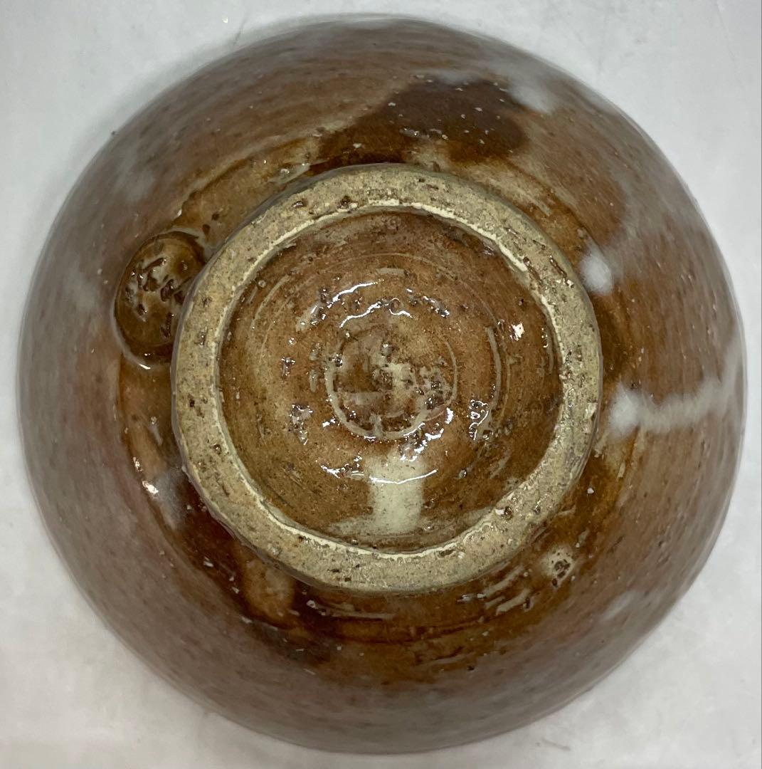 原田隆峰　萩焼　茶碗　大徳寺　小林太玄書付　共箱(四方桟盛蓋) 栞　ec