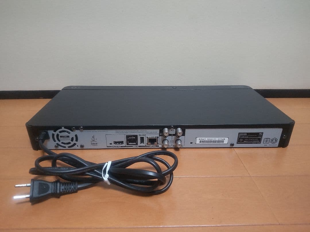 東芝　REGZA　DBR―Z520 1TB→2TB プチメンテ済み