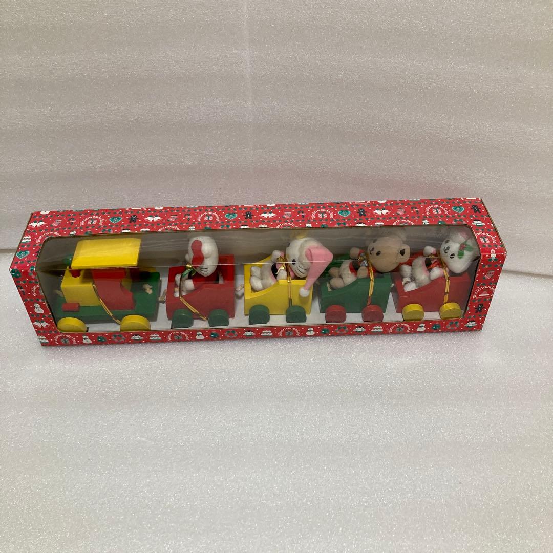 ハローキティ クリスマス列車型装飾品
