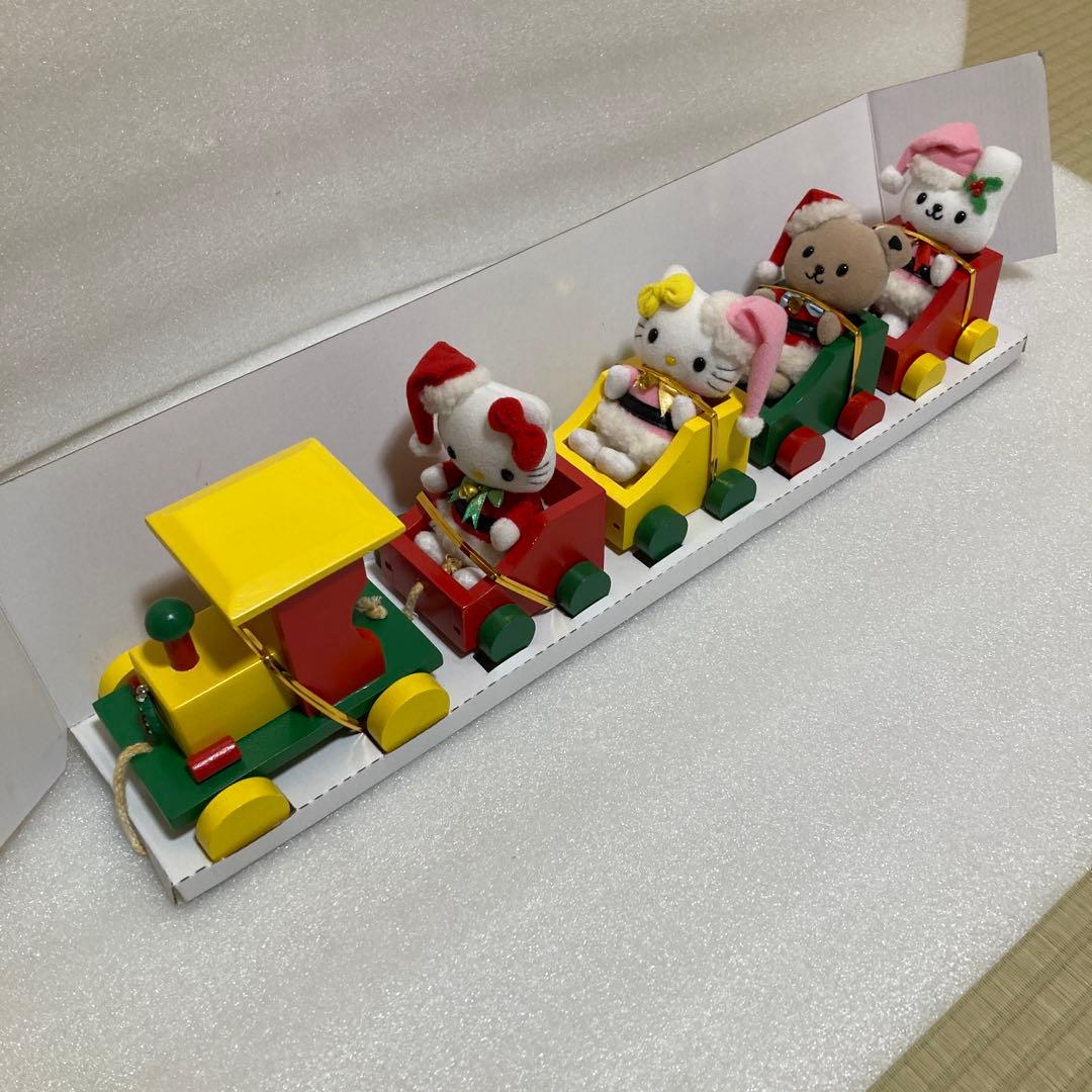 ハローキティ クリスマス列車型装飾品