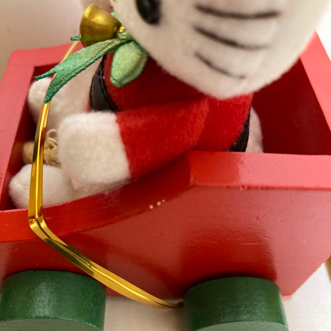 ハローキティ クリスマス列車型装飾品