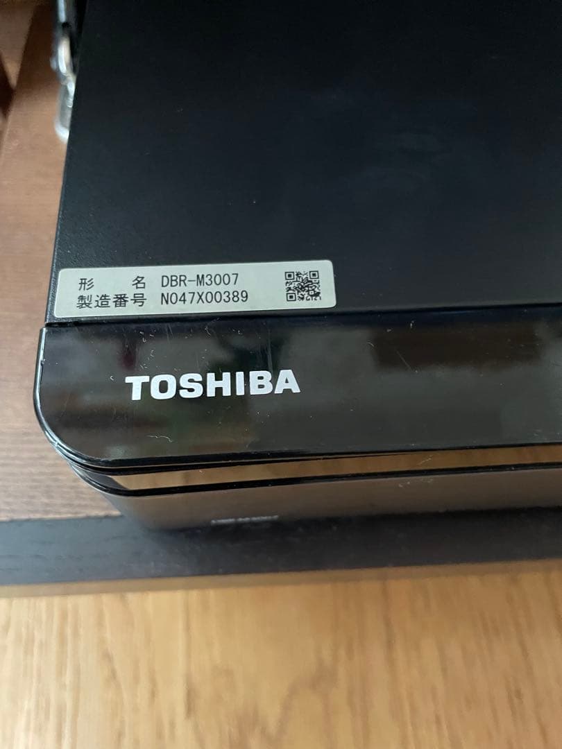 レグザ　タイムシフト　ブルーレイレコーダー DBR-M3007 中古　故障品