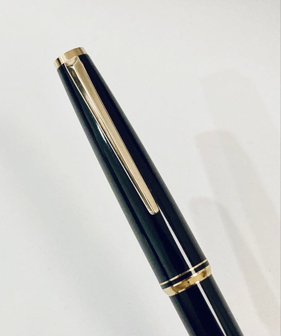 ペン先14金◆モンブラン高級万年筆14K MONTBLANC 1970sブラック