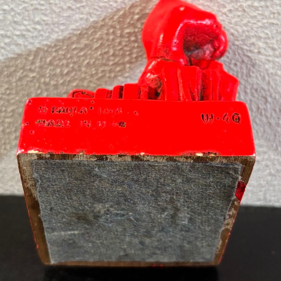 レッドデビル18レア　1970s ヴィンテージ　USA メッセージドール　ピース