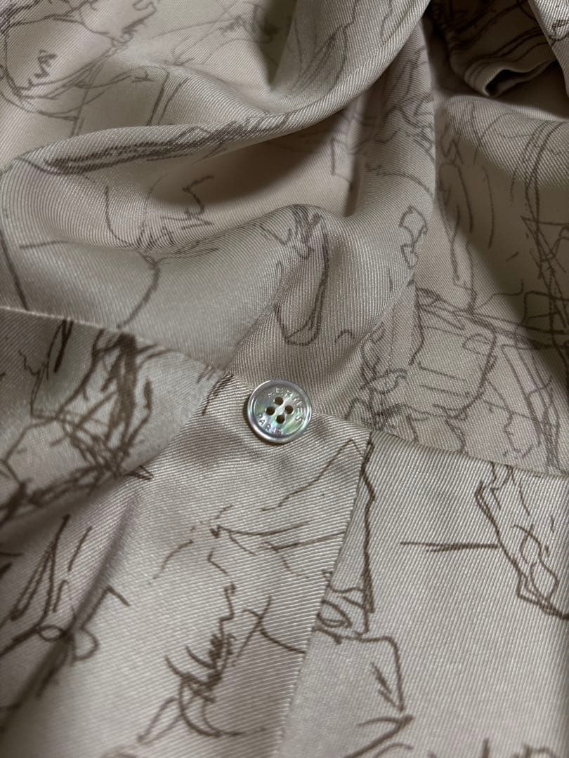 エルメス HERMES シルク カシュクールブラウス