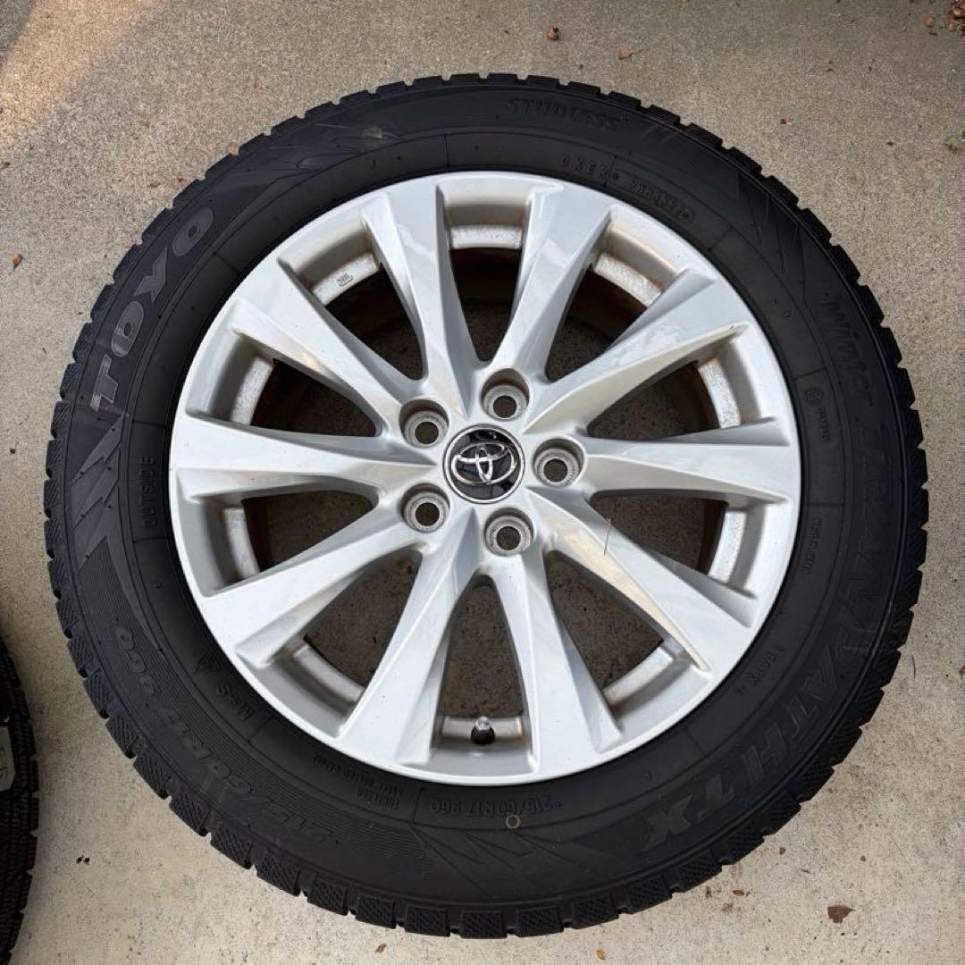 トヨタ 17インチ ホイールセット　スタッドレス　215/60R17 カムリ純正