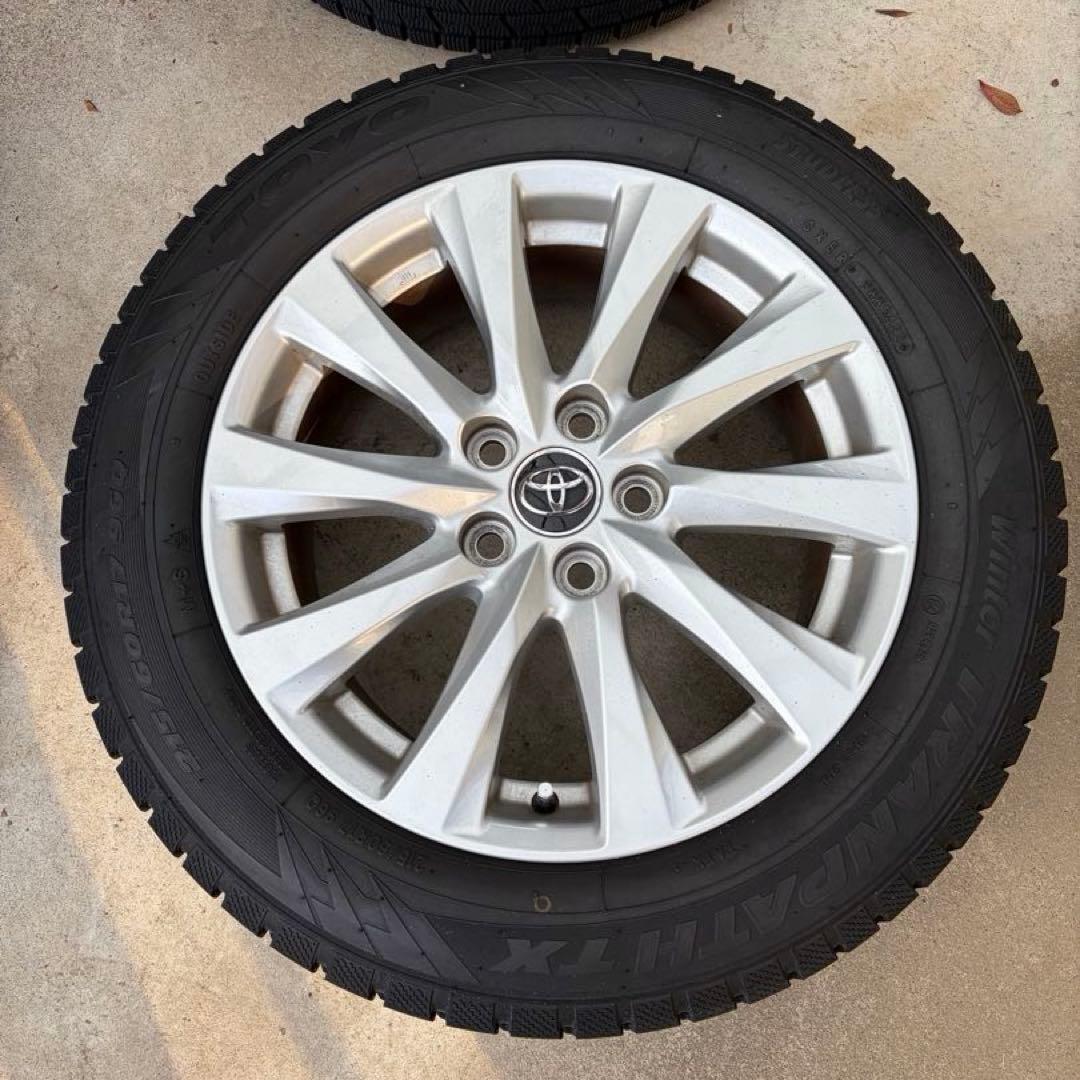 トヨタ 17インチ ホイールセット　スタッドレス　215/60R17 カムリ純正