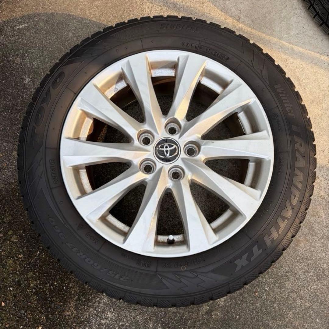 トヨタ 17インチ ホイールセット　スタッドレス　215/60R17 カムリ純正