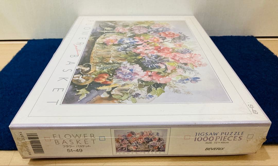 【新品・未開封】 フラワーバスケット　ジグソーパズル 1000ピース