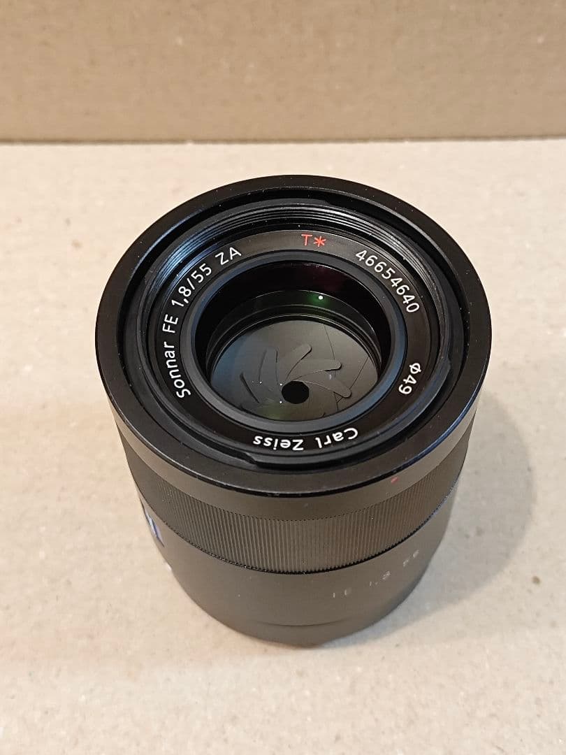 *並品*修理歴* ソニーSONY SEL55F18Z FE55mmf1.8ZA