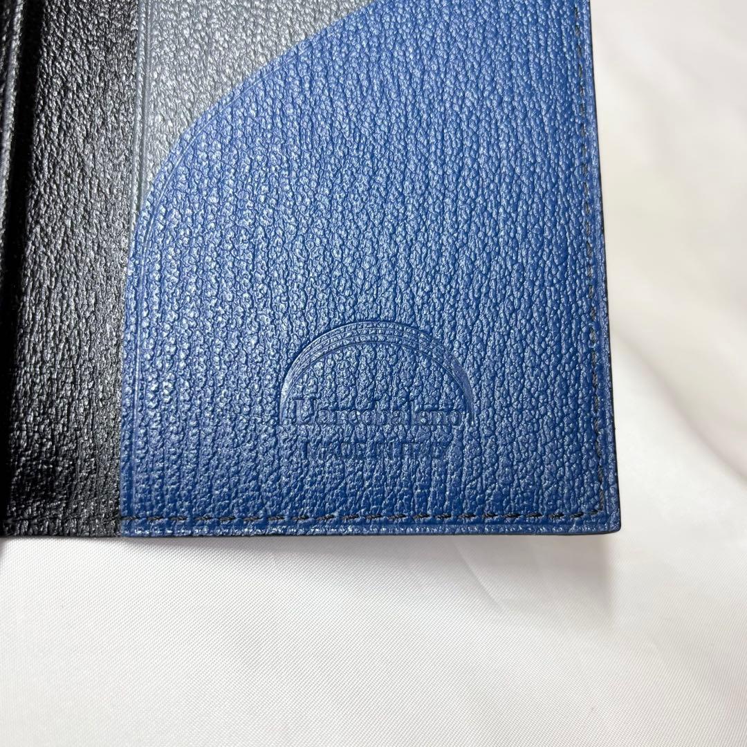 【新品】　ラルコバレーノ　ビジネスカードケース　名刺入れ　シボ革　ユニセックス