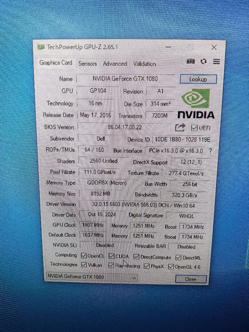 § GeForce GTX 1080 グラフィックボード