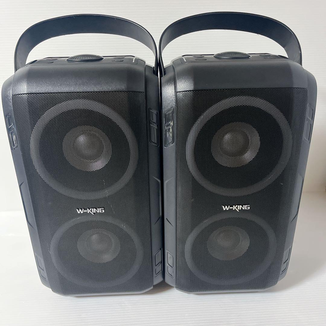W-KING ポータブルパーティースピーカー T9-2 2本セット