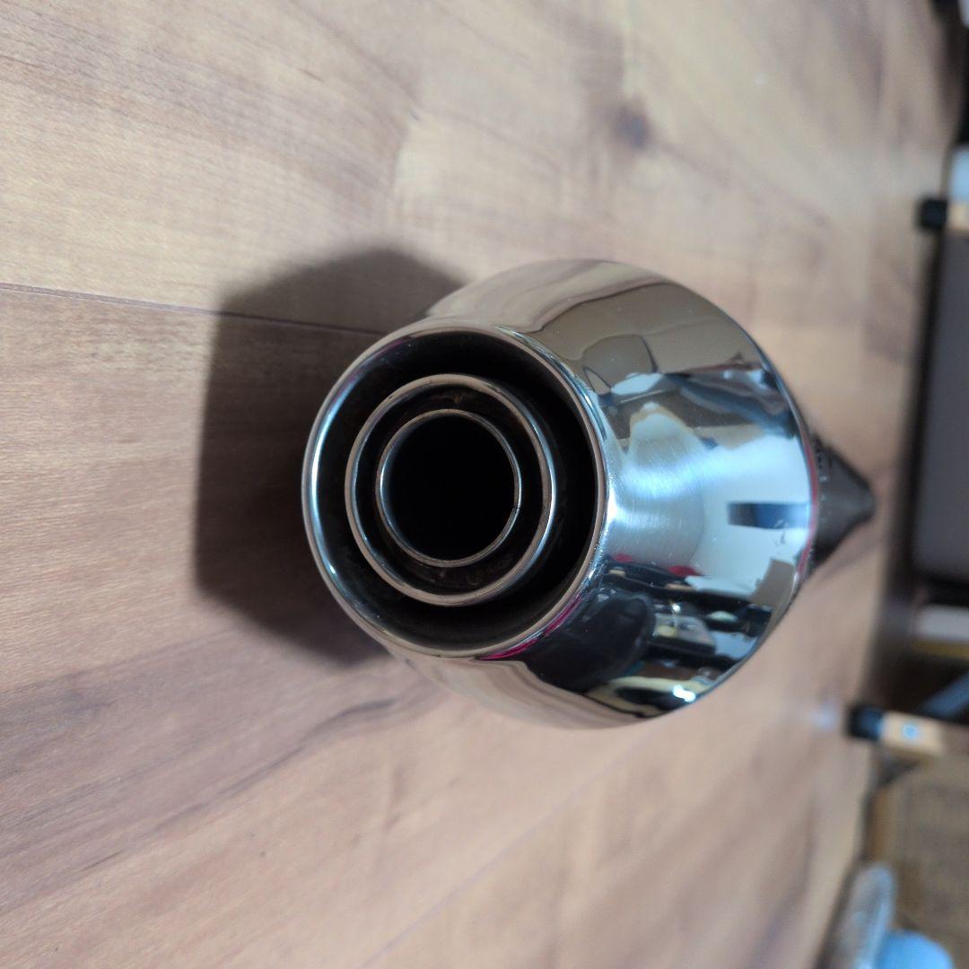 SR400 ステンレスマフラー テーパー形状