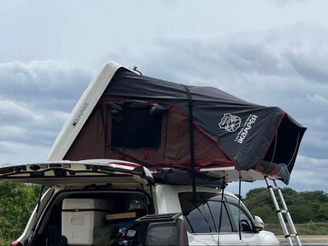 ikamper skycamp2.0 ホワイトラプター仕様　ルーフテント