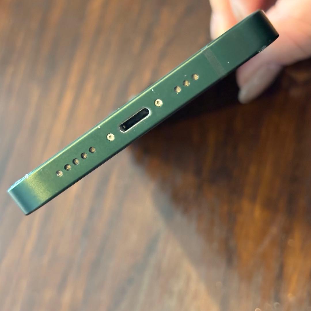 iPhone13 本体　128GB バッテリー84% 中古　グリーン　スマホ