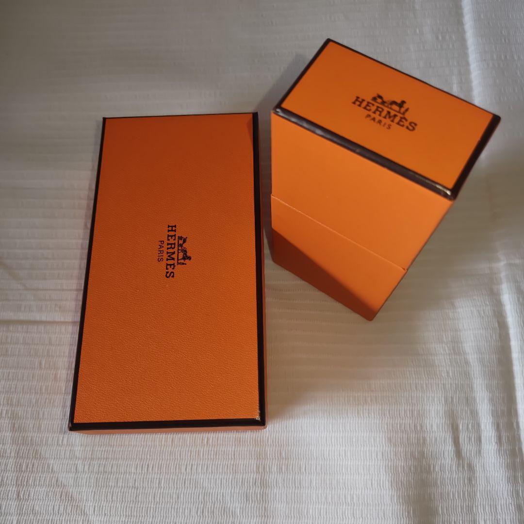 【未使用】エルメス　メモ帳　カバー　レフィル　フルセット　グリーン