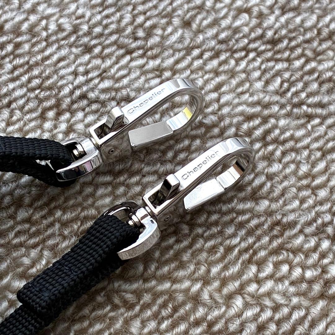 Herve Chapelier ナイロンストラップL 1659Z ノワール