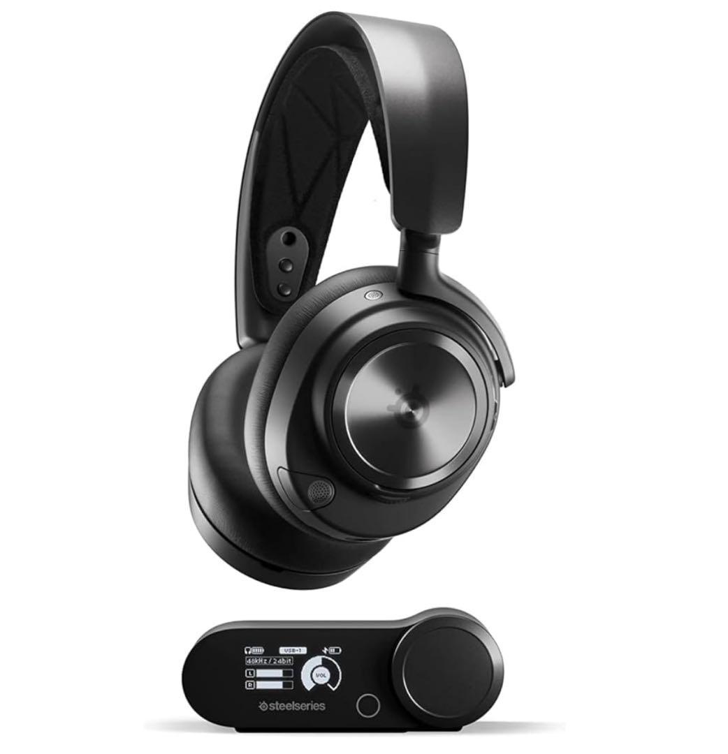 【新品】 SteelSeries ゲーミングヘッドセット ヘッドホン ワイヤレ