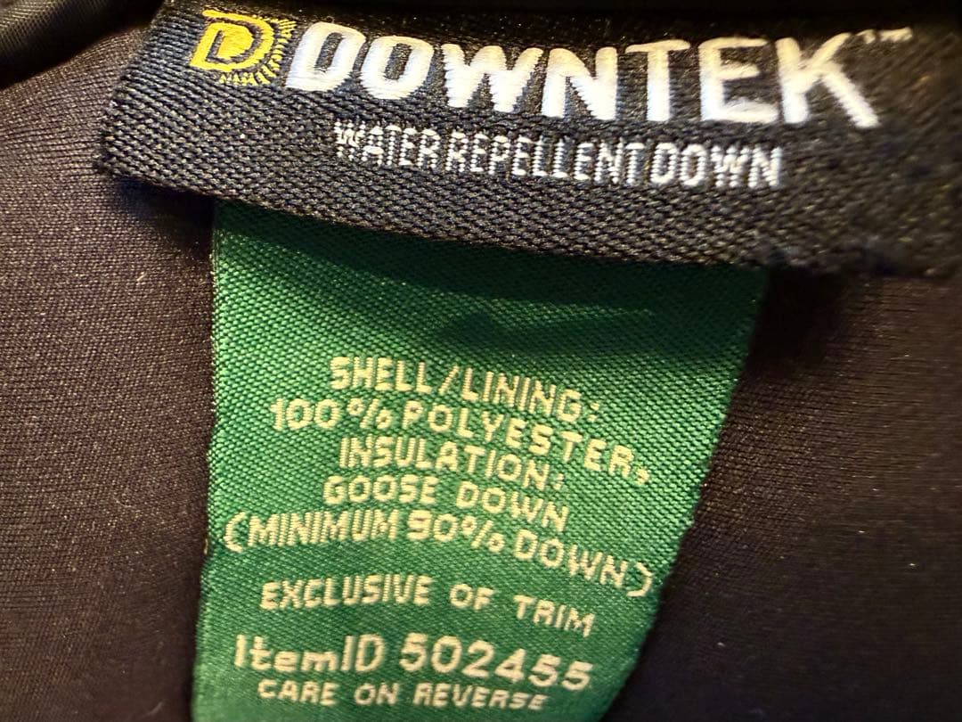 L.L.Bean ダウンジャケット ブラック US Sサイズ