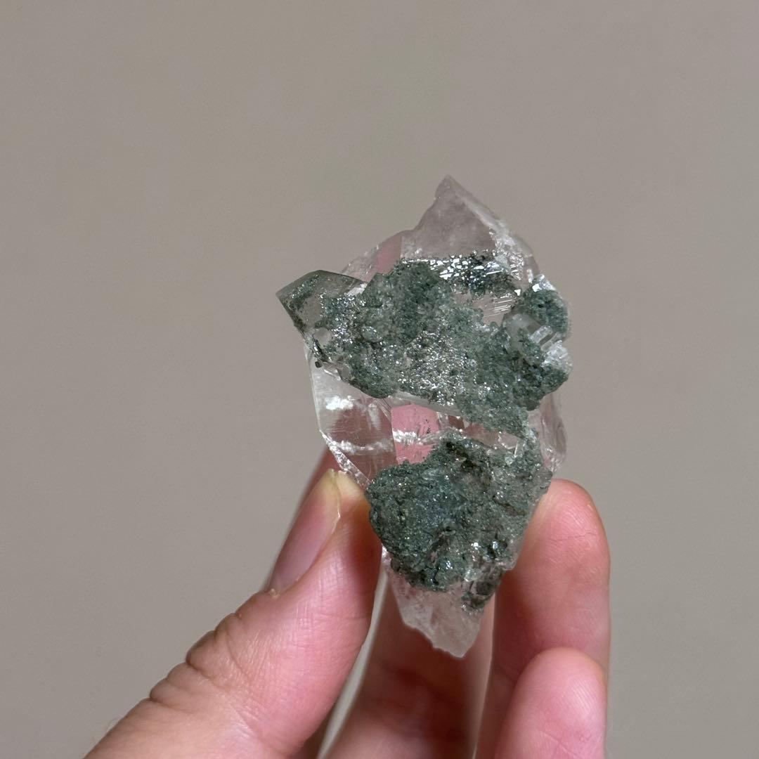 美品　インド産　ヒマラヤ水晶　原石　51.5g NO.482