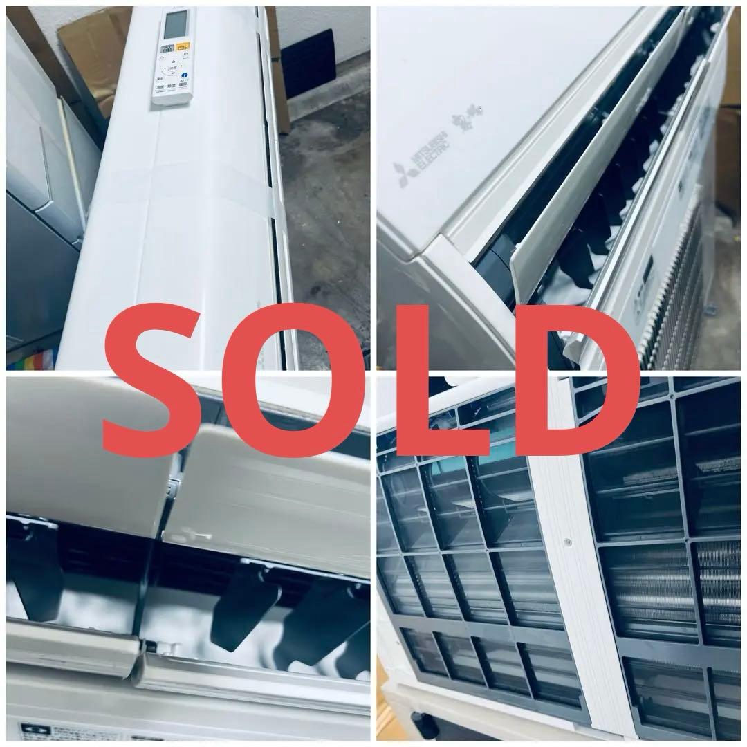 三菱ルームエアコン MSZ-ZW6319S-W 、200V、主に20畳用。