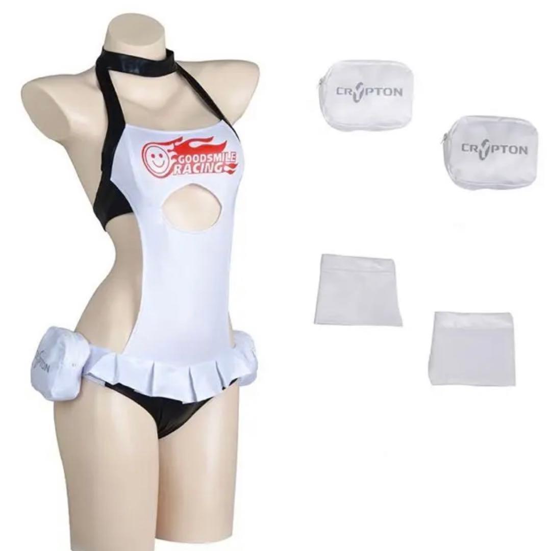 レーシングミク2022水着コスプレ衣装トロピカルverフルセット初音ミク