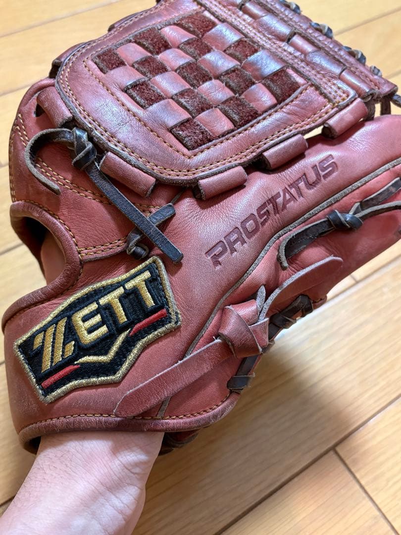 ZETT PROSTATUS 軟式グローブ ブラウン