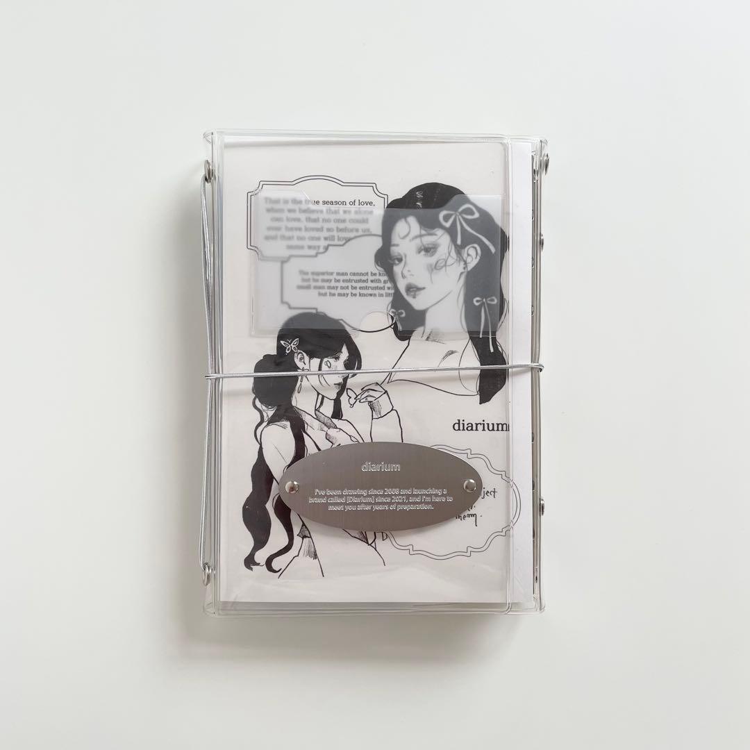 早い者勝ち　韓国　バインダー　貯金　diarium セット　C A6 リフィル