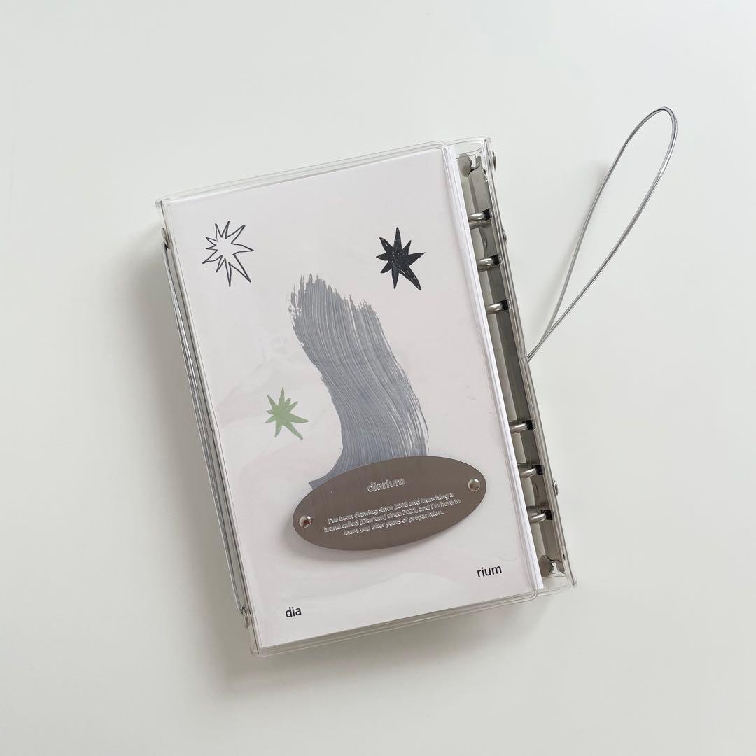 早い者勝ち　韓国　バインダー　貯金　diarium セット　C A6 リフィル