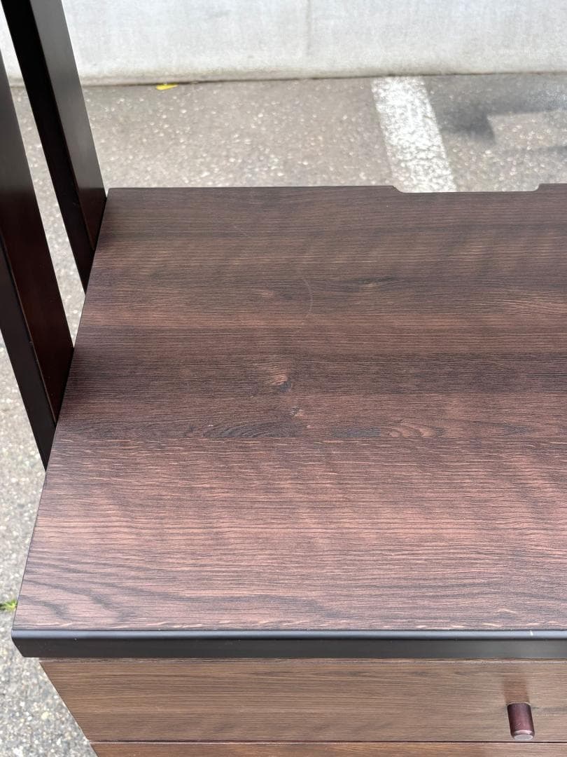 ニトリ NITORI チェストラック Nランダム60 ダークブラン